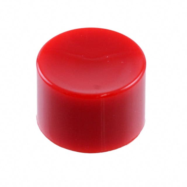 140000480089 CAP PUSHBUTTON ROUND RED