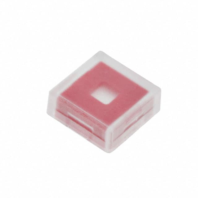 2311403-3 CAP TACTILE SQUARE RED
