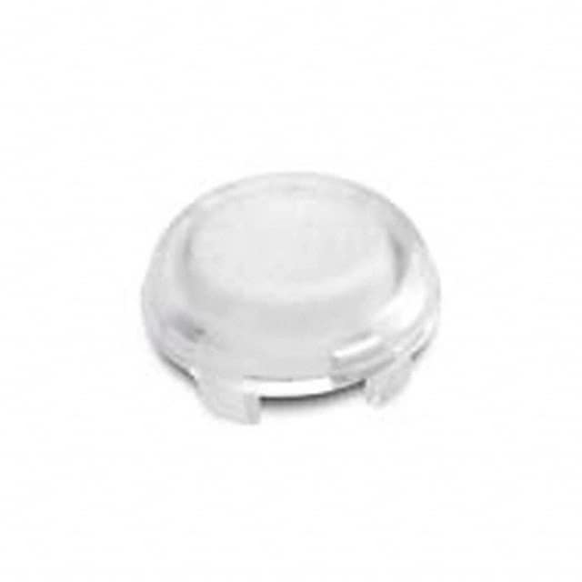 1JS11 CAP TACTILE ROUND CLEAR