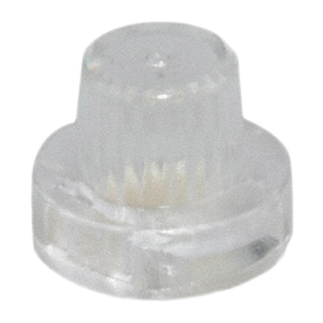 399EA0000 CAP TACTILE ROUND CLEAR