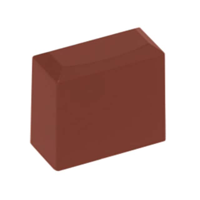 PE RD CAP KEYSWITCH RECTANGULAR RED