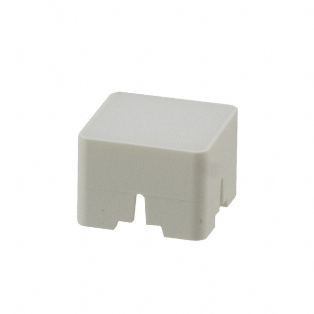 1Y0616 CAP TACTILE SQUARE WHITE