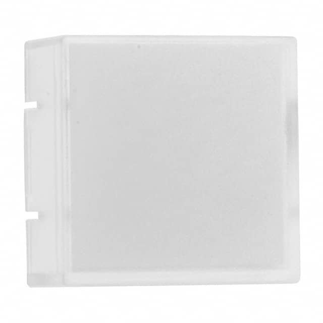1K1116 CAP TACTILE SQUARE FROSTED WHITE