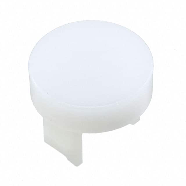 01-931.9 CAP PUSHBUTTON ROUND WHT