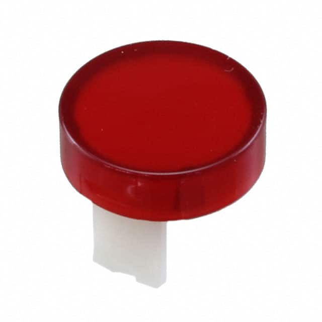 01-983.2 CAP PUSHBUTTON ROUND RED