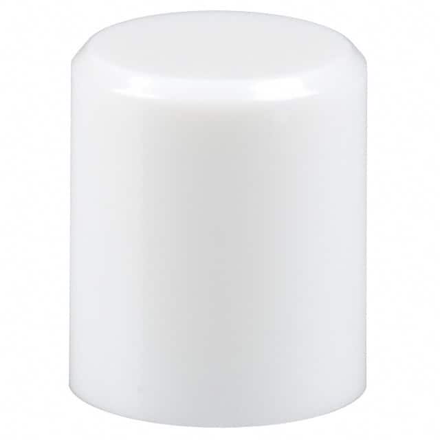 TAGWHT CAP PUSHBUTTON ROUND WHITE