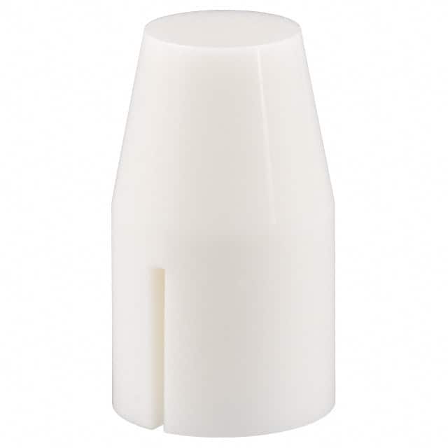 TAMWHT CAP PUSHBUTTON BULLET WHITE