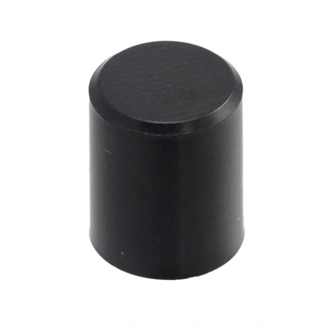 ACC-C17-2 CAP PUSHBUTTON ROUND BLACK