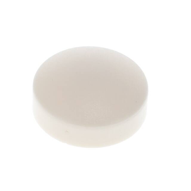 320.09WHT CAP TACTILE ROUND WHITE