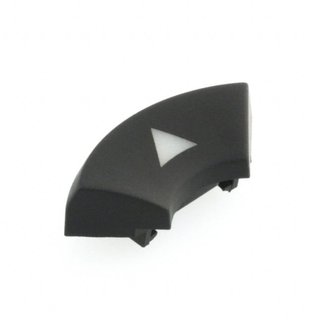 1ZB16DLM13609 CAP TACTILE 1/4 RING FRSTD WHITE
