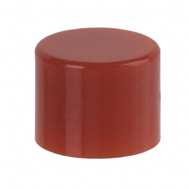 AT475C CAP PUSHBUTTON ROUND RED
