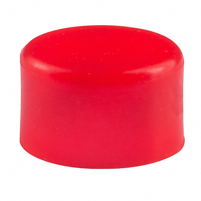 AT4063C CAP PUSHBUTTON ROUND RED