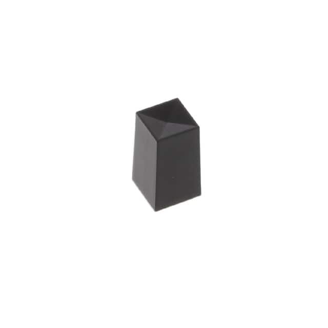 1DFBLK SQUARE PB SWITCH CAP BLACK