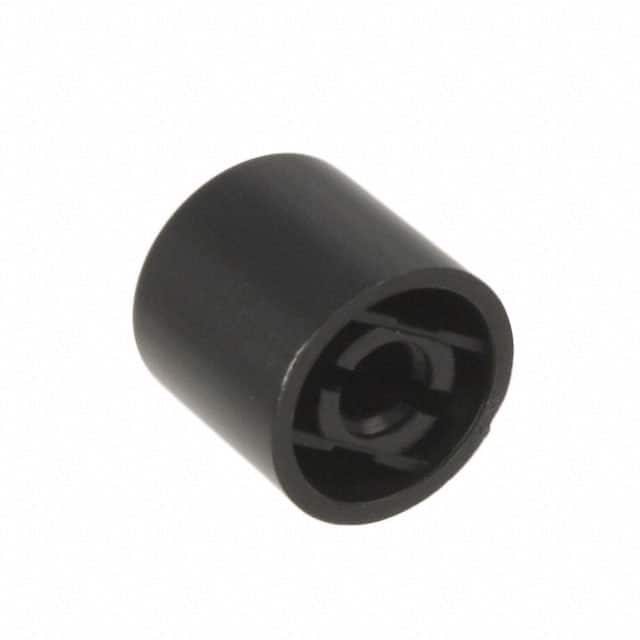 140000481422 CAP PUSHBUTTON ROUND BLACK