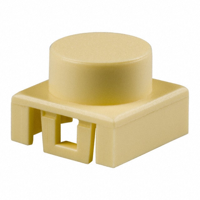BTNK0280 CAP TACTILE ROUND IVORY