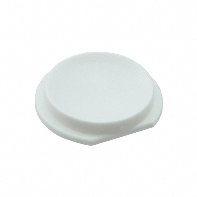 10G36 ROUND TACT SWITCH CAP WHT