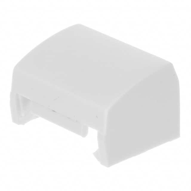 1A06 CAP TACTILE RECTANGULAR WHITE