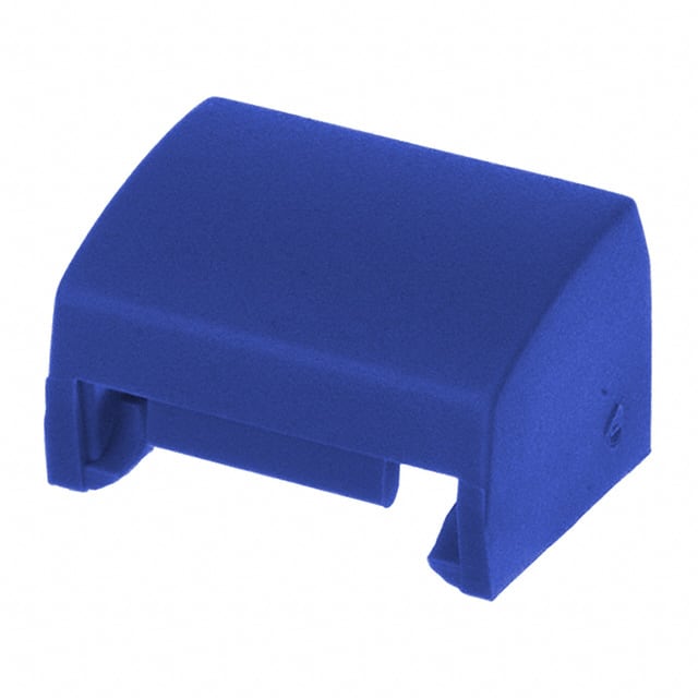 1A00 CAP TACTILE RECTANGULAR BLUE