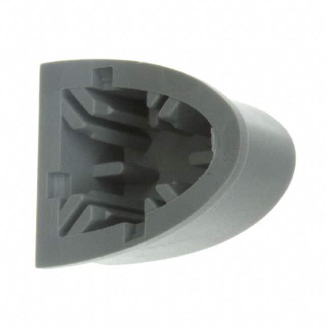 1V03 CAP TACTILE TRIANGULAR GRAY