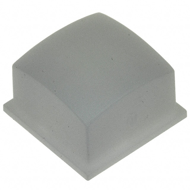 1T16 CAP TACTILE SQUARE FROSTED WHITE