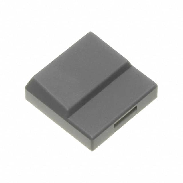 96-931.8 CAP PUSHBUTTON SQUARE GRY