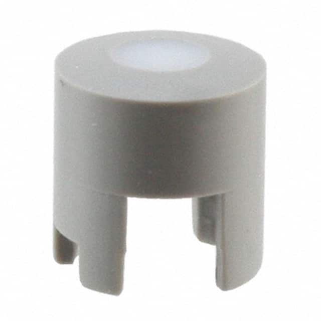 1LS036-12.0 CAP TACT RND GRAY/FROST WHT LENS