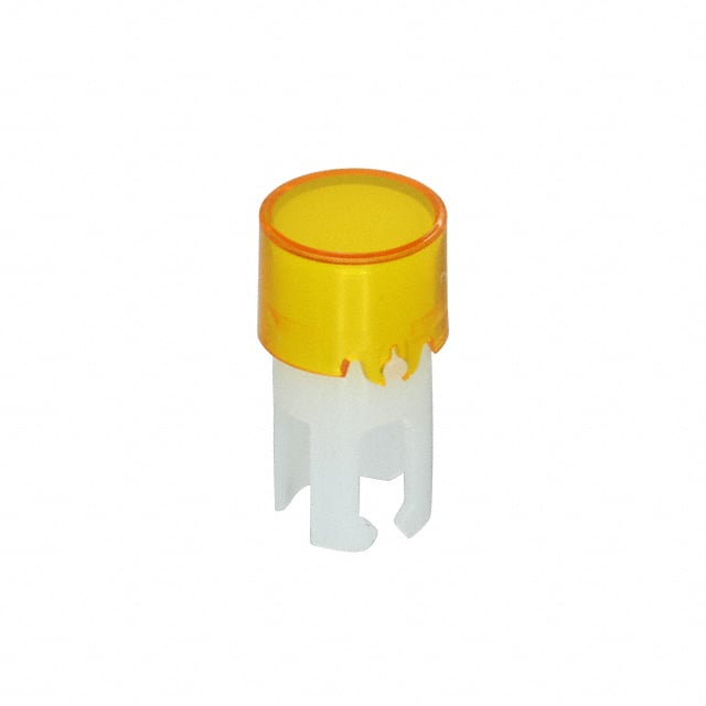 19-931.4 CAP PUSHBUTTON ROUND YLW