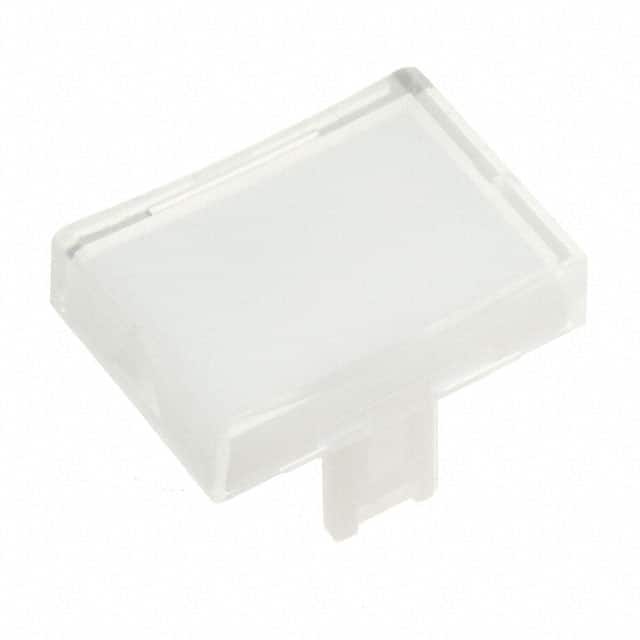 31-904.7 CAP PUSHBUTTON RECTANGLE CLR