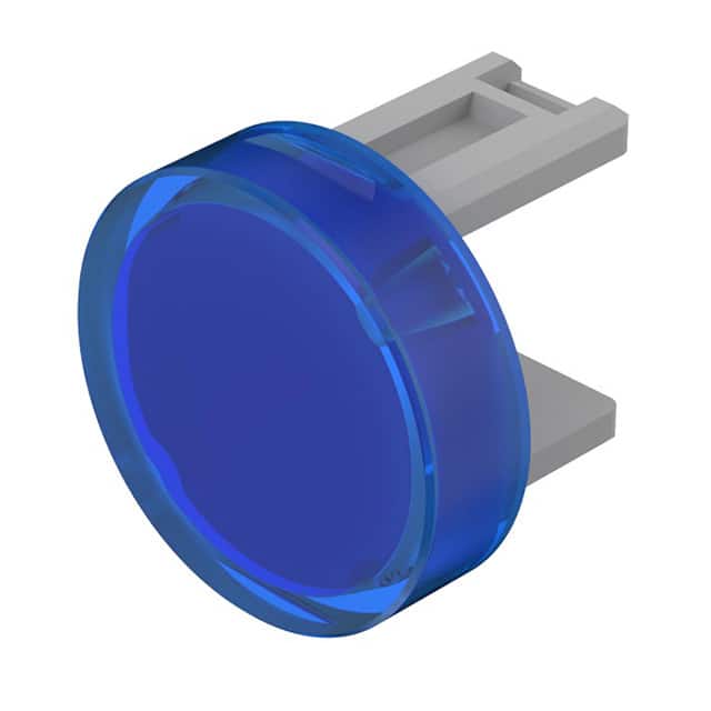 01-983.6 CAP PUSHBUTTON ROUND BLUE