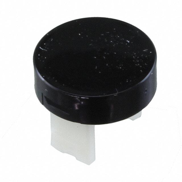 01-931.0 CAP PUSHBUTTON ROUND BLK