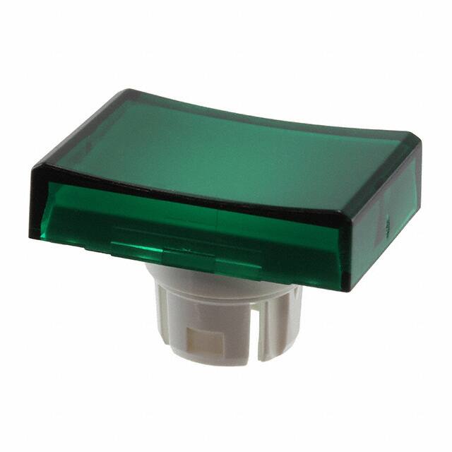 51-904.5 CAP PUSHBUTTON RECTANGLE GRN
