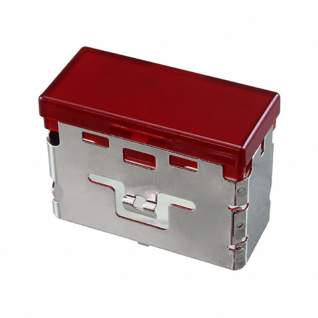 03-901.2 CAP PUSHBUTTON RECTANGLE RED