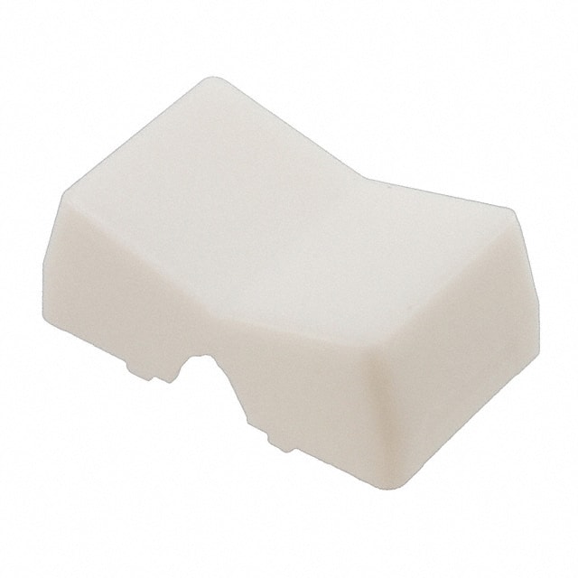 AML54-F10W CAP ROCKER RECTANGULAR WHITE