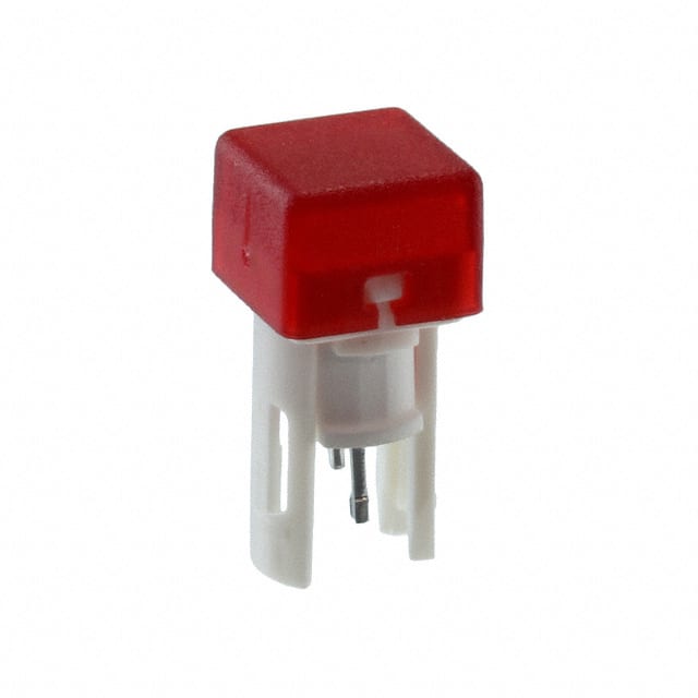 18-951.2L CAP PUSHBUTTON SQUARE RED