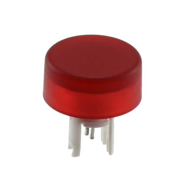 18-961.2L CAP PUSHBUTTON ROUND RED