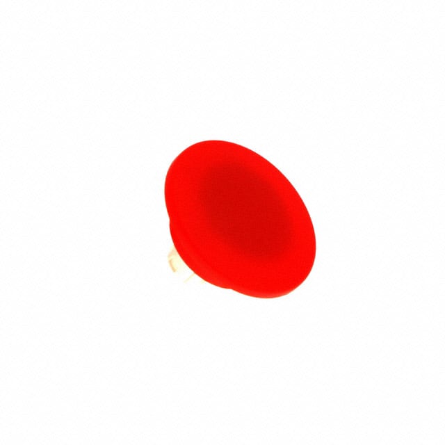 61-9593.2 MUSHROOM-HEAD CAP RED D32 PLASTI