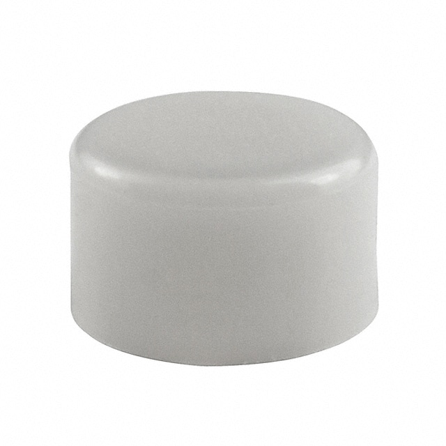 AT4063B CAP PUSHBUTTON ROUND WHITE