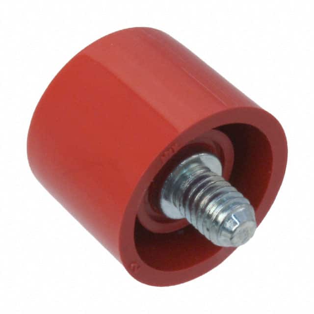 AT414C CAP PUSHBUTTON ROUND RED