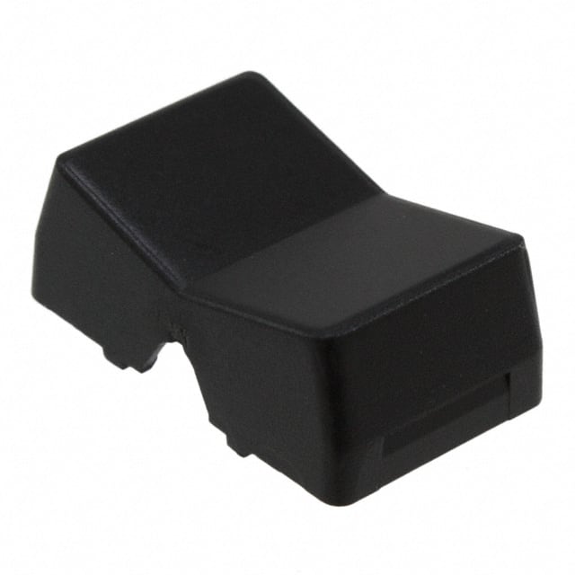 AML54-F10K CAP ROCKER RECTANGULAR BLACK
