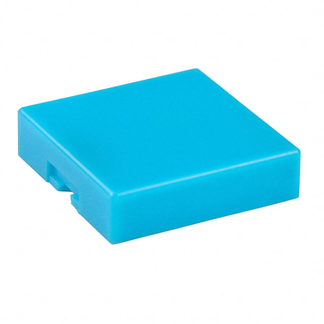 AT4073G CAP PUSHBUTTON SQUARE BLUE