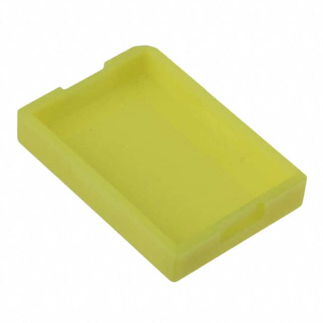 AT4116E CAP PUSHBUTTON RECT YELLOW