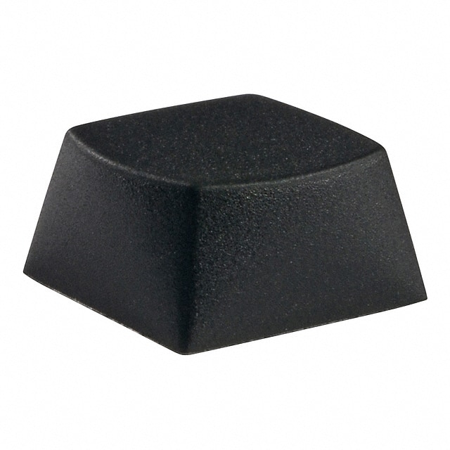 AT4058A CAP TACTILE SQUARE BLACK