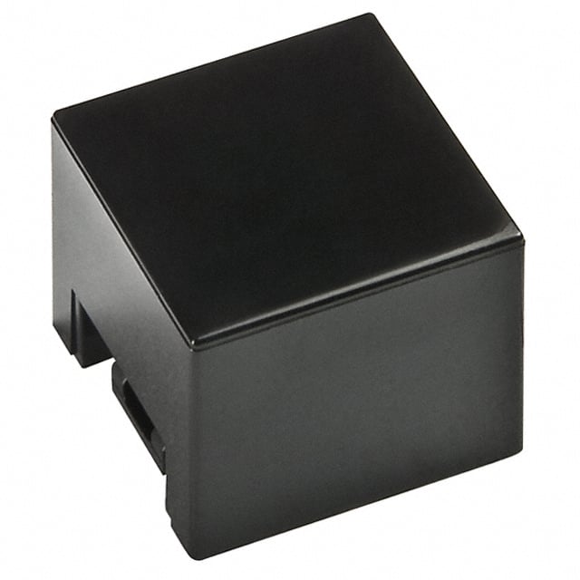 AT3024A CAP PUSHBUTTON SQUARE BLACK