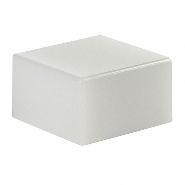 AT4139B CAP TACTILE SQUARE WHITE