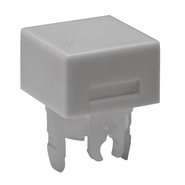 AT4035B CAP PUSHBUTTON SQUARE WHITE