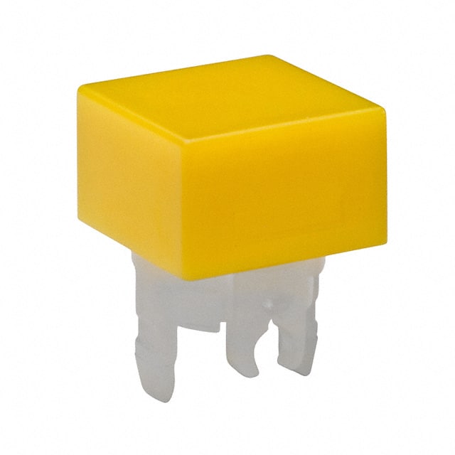 AT4035E CAP PUSHBUTTON SQUARE YELLOW