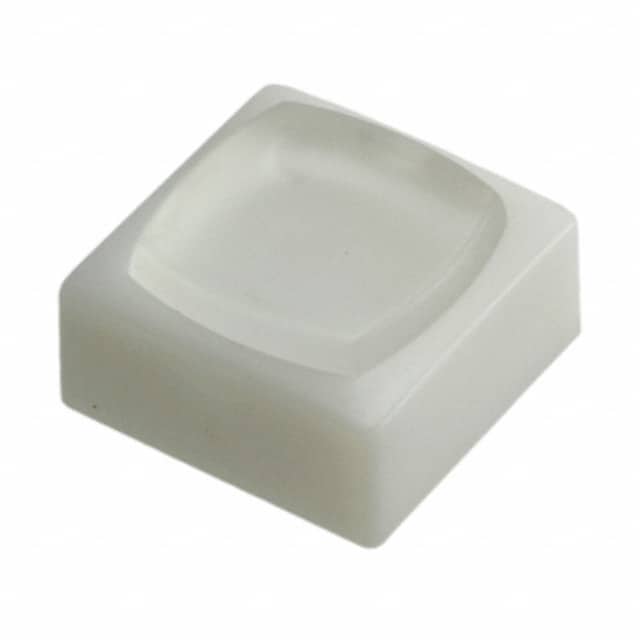 AT4076BB CAP TACTILE SQUARE WHITE