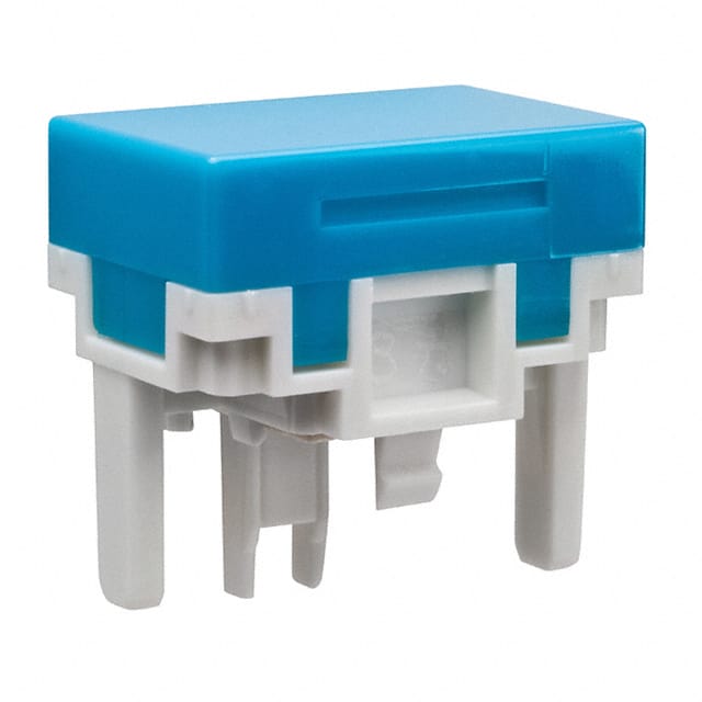 AT4030G CAP PUSHBUTTON RECTANGULAR BLUE