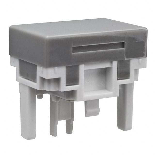 AT4030H CAP PUSHBUTTON RECTANGULAR GRAY