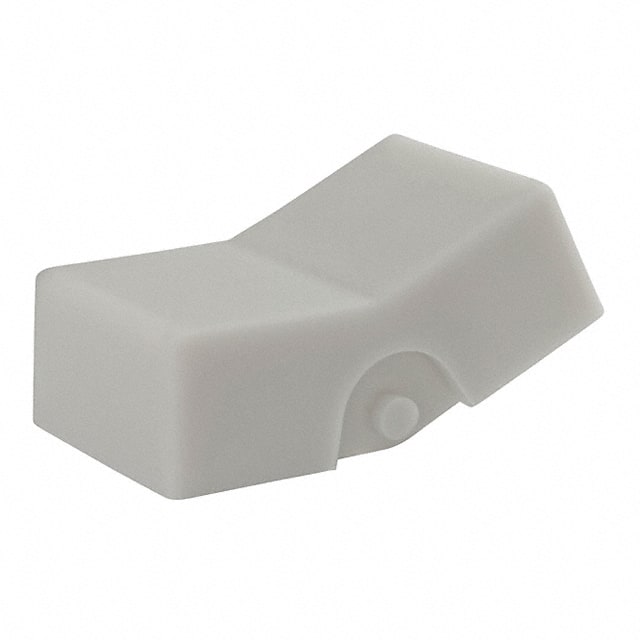 AT4156B CAP ROCKER RECTANGULAR WHITE